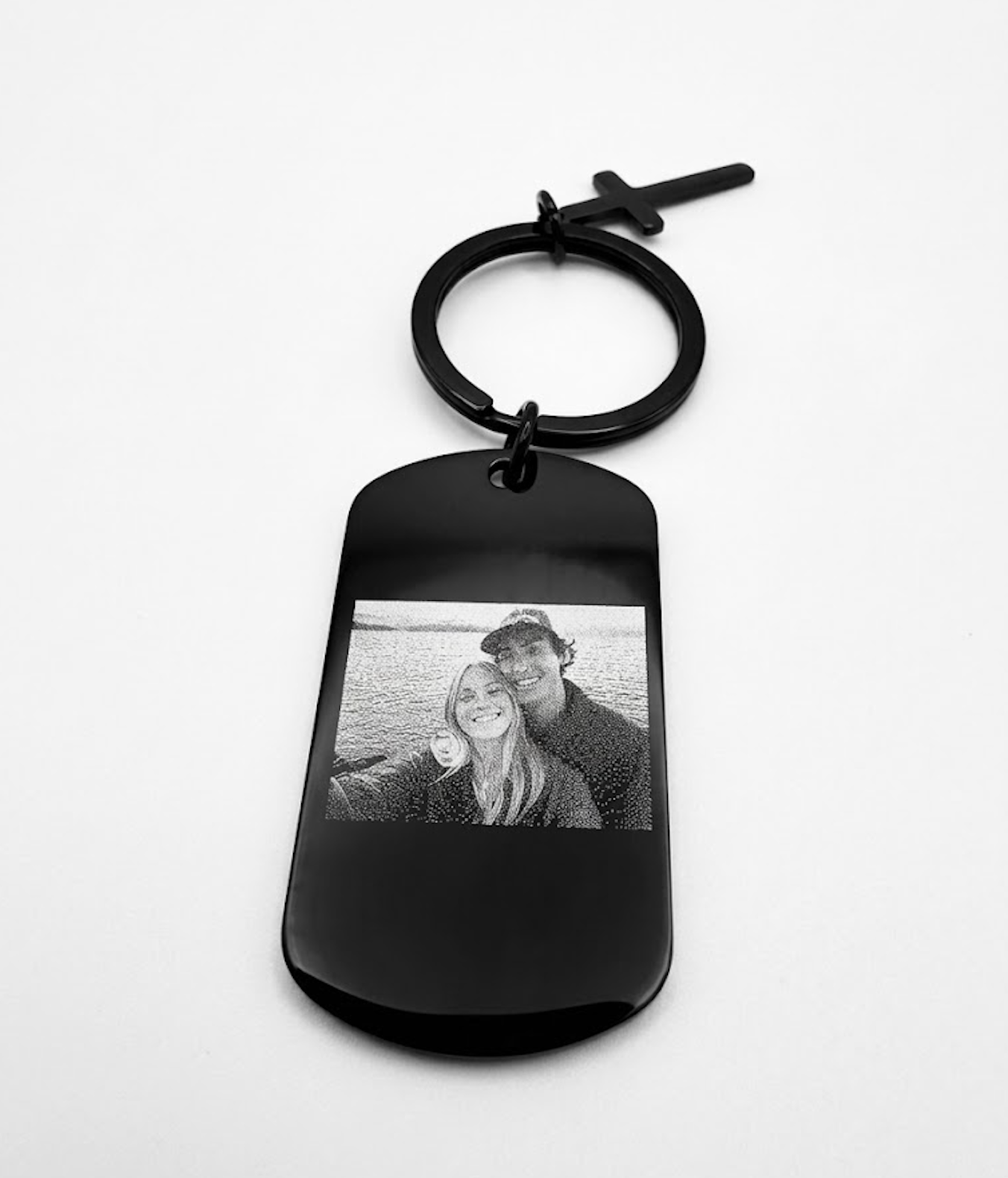 Photo Engraved Keychain